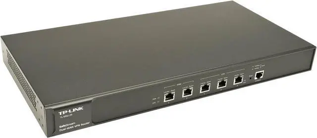 Main image of TP-Link SafeStream TL-ER6120 Gigabit Broadband 19"1U Rackmount 64-bit dual core VPN Router, 800M NAT throughput, 150k Concurrent Sessions, 100 IPSec VPN Tunnels, 4 WAN Load balance or auto failover