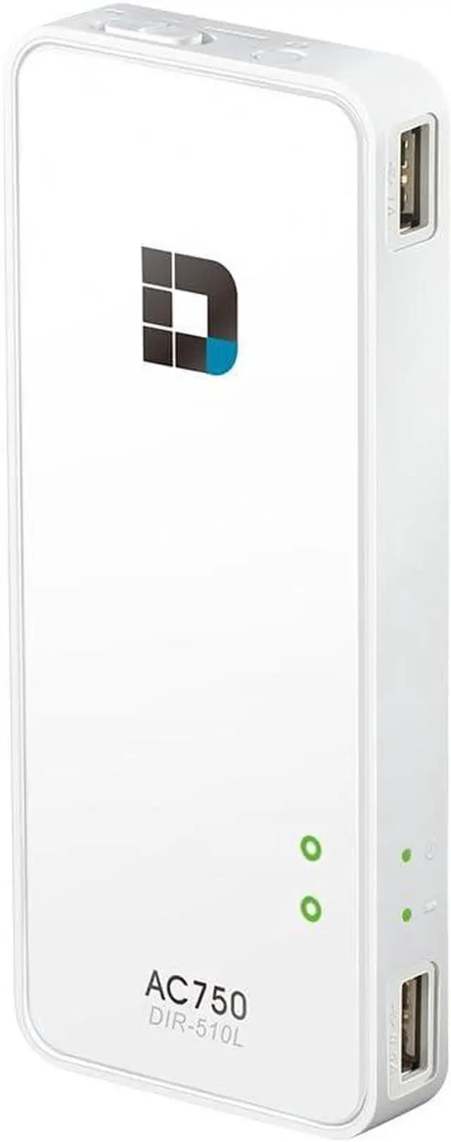 Main image of D-Link Systems Wi-Fi AC750 Portable Router and Charger (DIR-510L)