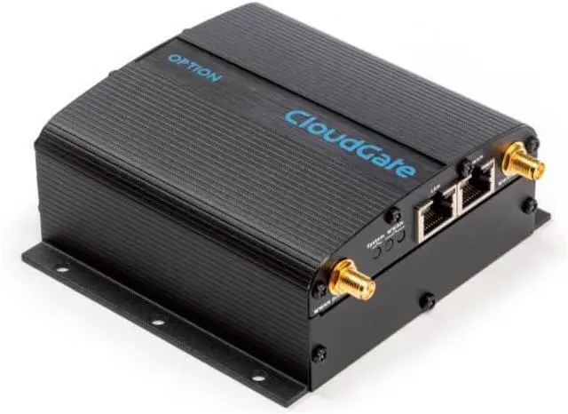 Alt view image 2 of 2 - Option CloudGate LTE WW (Rev 4) with Active GPS with AC Power Supply and 2 Antennas - CG0124-12135