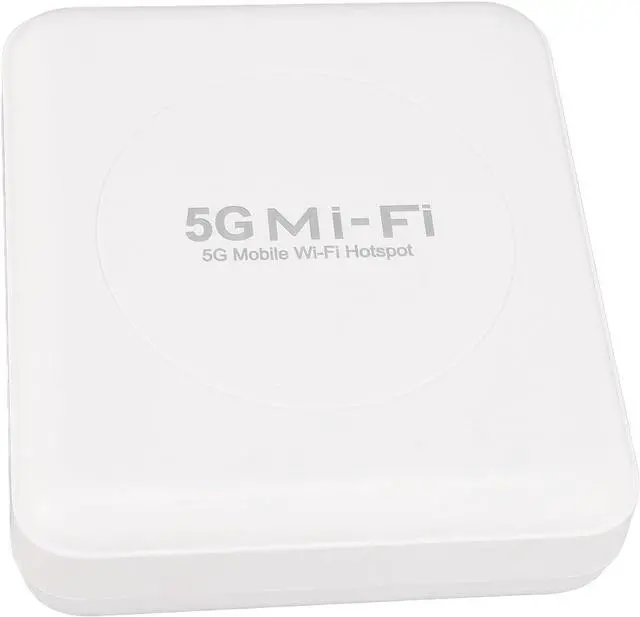 Alt view image 3 of 7 - MultiCarrier Network Wireless Access Point 5G WiFi Mobile Hotspot Gigabit Dual Band Wireless WiFi6 with SIM Slot 10000mAh Battery 16 Devices Support Portable Mifi Asian Version
