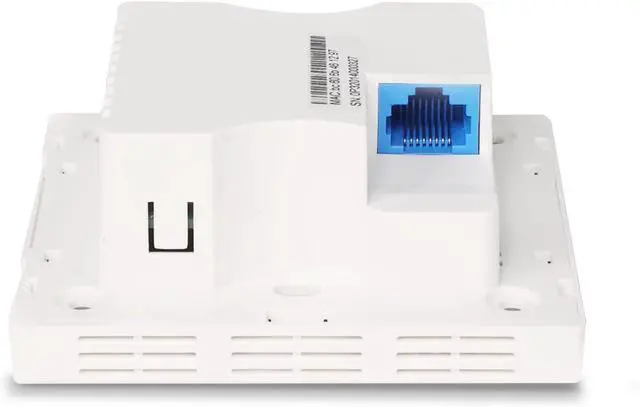 Alt view image 2 of 5 - QSFPTEK in-Wall Intelligent WiFi5 AP, 2 Gigabit Ethernet Ports, 1 LED Button, Built-in MIMO Antenna, 802.11ac Wave2, 1267Mbps Wireless, POE Power Supply