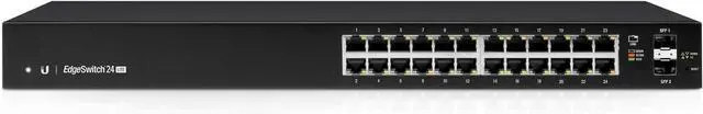 Alt view image 2 of 3 - Ubiquiti ES-24-LITE 24-port + 2xSFP Gigabit switch 1U Rack 19