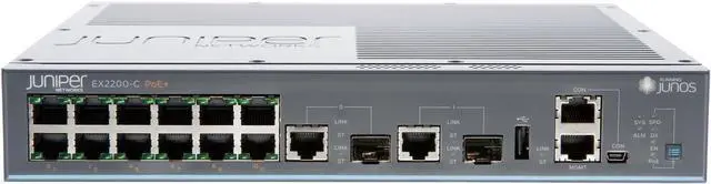 Main image of Juniper Layer 3 Switch (EX2200-C-12P-2G)