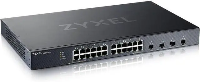 Main image of Zyxel 24-Port Gigabit Ethernet Switch | Smart Management | 4 10G SFP+ Slots | Hybrid Cloud Mode [XGS1935-28]