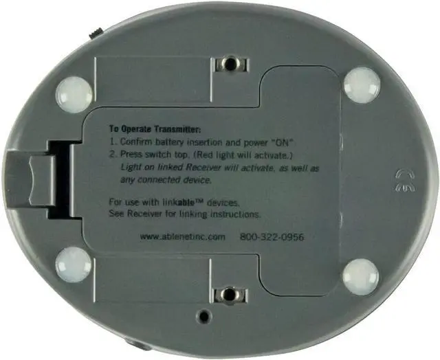 Alt view image 4 of 7 - AbleNet Jelly Beamer and Original Reciever Combo - Wireless Switch Access System for Enhanced Accessibility and Control - Product #10034200 - #10034400