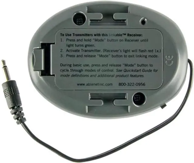 Alt view image 7 of 7 - AbleNet Jelly Beamer and Original Reciever Combo - Wireless Switch Access System for Enhanced Accessibility and Control - Product #10034200 - #10034400