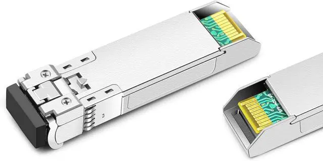 Alt view image 3 of 6 - SFP+ 10G LR Optical Transceiver Module Compatible with Fortinet Network FN-Tran-SFP-LR 10GBASE-LR SFP+ 1310nm 10km DDM Duplex LC SMF 4 Pack