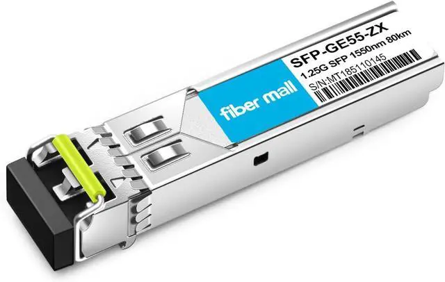 Alt view image 3 of 6 - 1G SFP ZX for Palo Alto Networks PAN-SFP-ZX 1000Base SFP ZX 1550nm 80km LC SMF DDM Transceiver Module