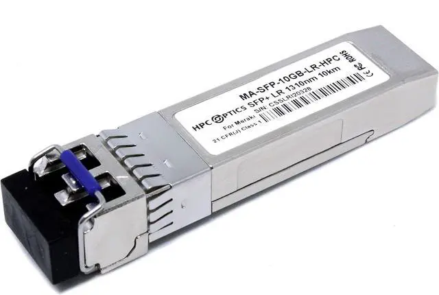 Main image of Compatible with Meraki MA-SFP-10GB-LR 10GBASE-LR SFP+ Transceiver | 10G-LR SMF 1310nm MA-SFP-10GB-LR-HPC