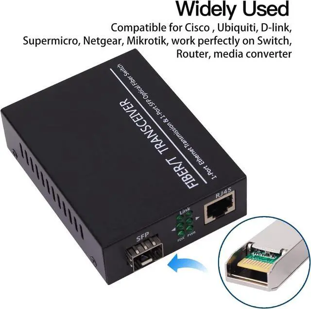 Alt view image 5 of 7 - 4Pack 1.25G SFP LC Module 1000Base-LX(SMF,1310nm,20km,DDM) Single-Mode Transceiver for Cisco GLC-LH-SMD,Ubiquiti UniFi,Meraki MA-SFP-1GB-LX10,Fortinet,Mikrotik,TP-Link,Netgear,TL-SM311LS,D-Link,Intel