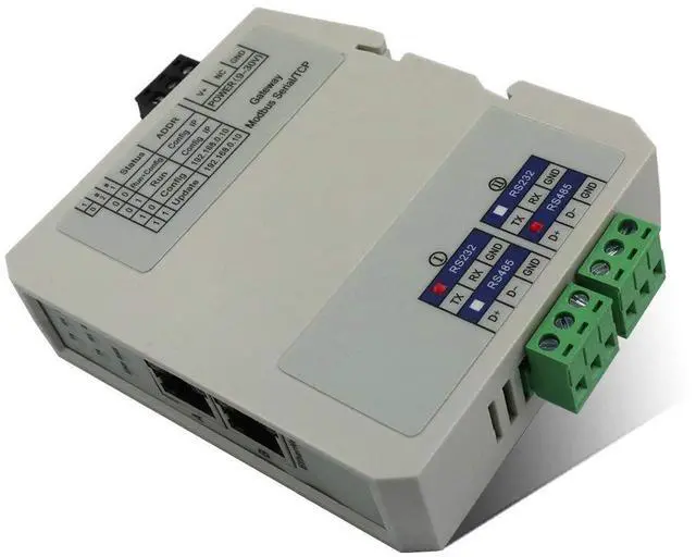 Alt view image 4 of 4 - GT200-MT-2RS Modbus/Modbus TCP gateway, with one RS-485 and one RS-232