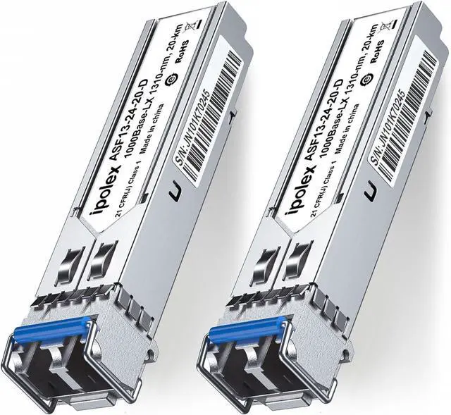 Alt view image 6 of 7 - 1 Pack 1.25GbE Network Card and 2 Pack 1000Base-LX/LH SFP Transceiver