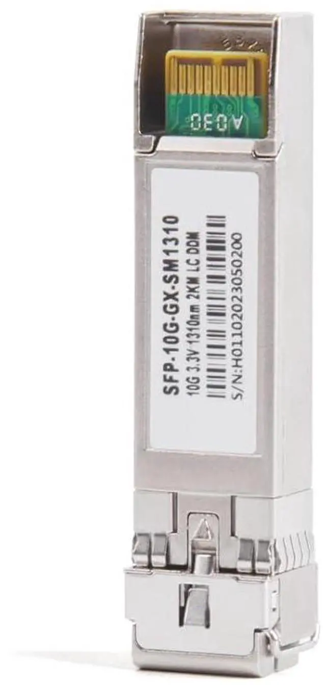 Alt view image 4 of 7 - 1/5/10PCS Fiber SFP Module Fiber Transceiver Modular - Single Mode, 10G, 850nm/1310nm/1550nm, 2×LC Connector Fit for Ethernet Switch (5PCS, 80KM 1550nm)