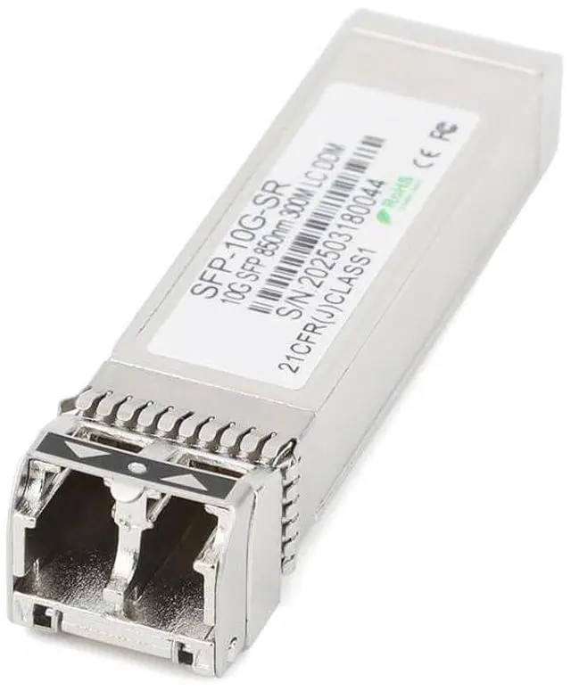 Alt view image 6 of 7 - 1/5/10PCS Fiber SFP Module Fiber Transceiver Modular - Single Mode, 10G, 850nm/1310nm/1550nm, 2×LC Connector Fit for Ethernet Switch (5PCS, 80KM 1550nm)
