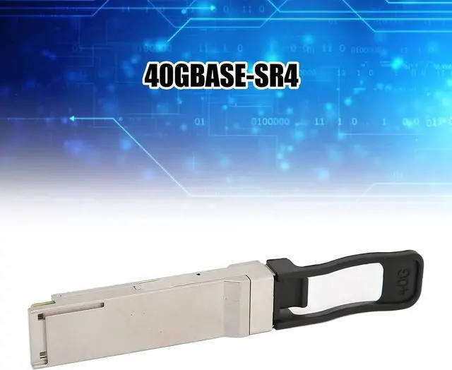 Alt view image 3 of 7 - 40G QSFP Transceiver with 40GBASe SR4,40Gbps Transmissi Rate,850Nm Wavelength MMF Fiber Transceiver for a Network of Routers and Switches