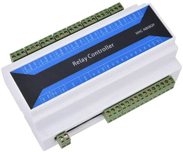 Alt view image 5 of 7 - 8 Channel Network Relay Module Remote Control Relay Device Ethernet to RS485 TCP Relay Module