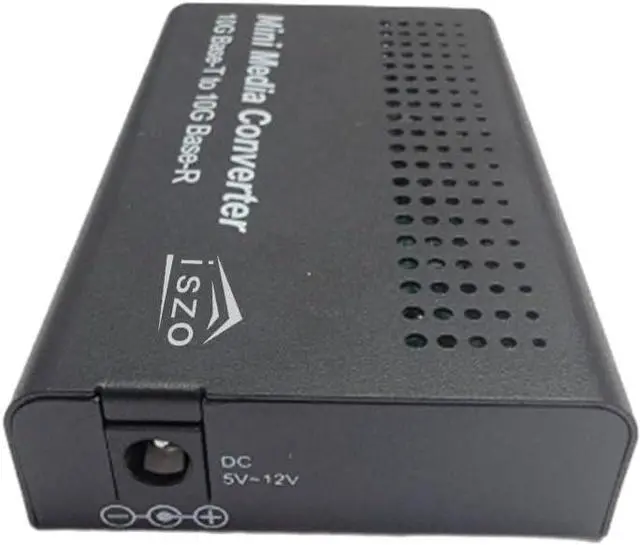 Alt view image 2 of 4 - iszo 10G Media Converter, 10G SFP to RJ45, Fiber to Ethernet Converter, 10G Base-T SFP+ Ethernet Media Converter,1G/2.5G/5G/10G Adaptive,Support XGS-PON Stick was-110,MINI-SFPMC10G