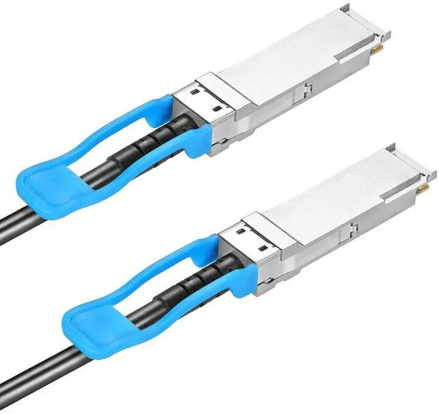 Alt view image 3 of 4 - 100G QSFP28 DAC Cable- CR4 QSFP28 to QSFP28 Passive Direct Attach Twinax Copper Cable Compatible with Mellanox MCP7H00-A03, 3-Meter (9.9ft)