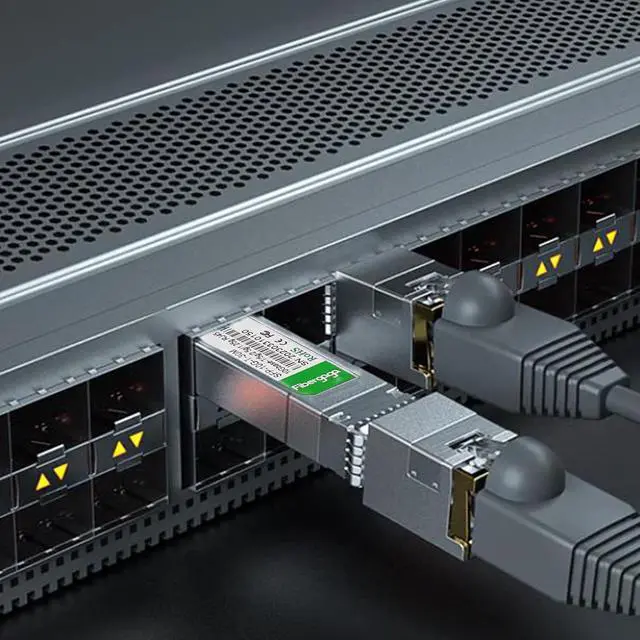 Alt view image 3 of 7 - SFP+ to RJ45, 1.25g/2.5g/5g/10G-T Copper Transceiver Module, 10GBase-T SFP+, Compatible for Cisco SFP-10G-T-S, Ubiquiti UniFi UF-RJ45-10G, Mikrotik and More, 100ft/30M, Fibergaga,2 Pack