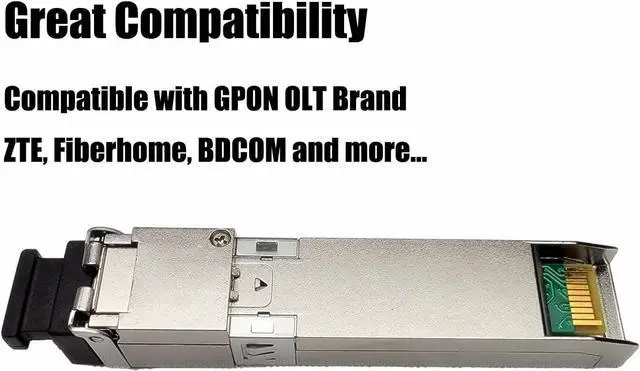 Alt view image 5 of 7 - iszo GPON OLT C+++,High Power 7dB+,SC Port,2.5G/1.25G 1490TX/1310RX,SMF PON Module,DDM,for ZTE FIBERHOME BDCOM and More GPON OLT (4)