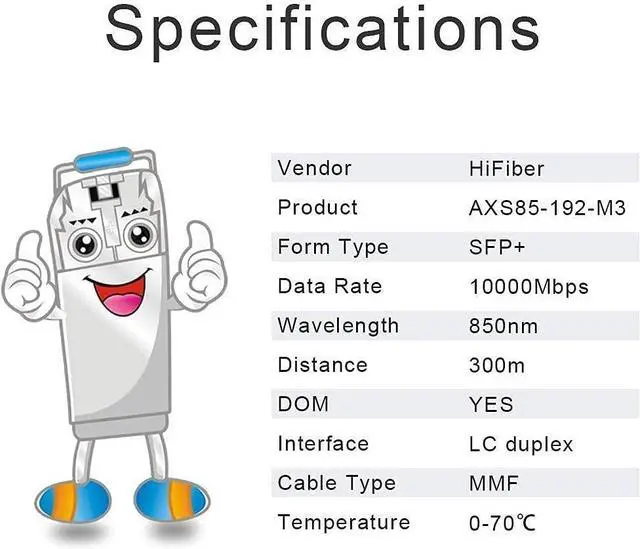 Alt view image 6 of 6 - 10GBase-T Transceiver with 2 Pack 10Gbase-SR Transceivers, Compatible for Cisco SFP-10G-T-S, Meraki MA-SFP-10G-T, MikroTik, Ubiquiti, Unifi, Netgear, D-Link, TP-Link and More
