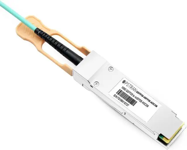 Alt view image 4 of 5 - 100G QSFP28 to 4x25G SFP28 Active Optical Breakout Cable Compatible with Arista Networks AOC-Q-4S-100G-3M 3m (10ft)