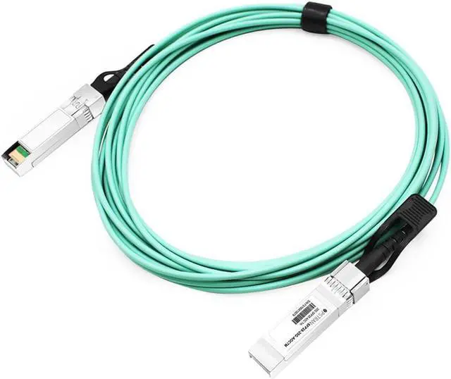 Alt view image 2 of 5 - 7m (23ft) 25G SFP28 to SFP28 Active Optical Cable Compatible with Arista Networks AOC-S-S-25G-7M
