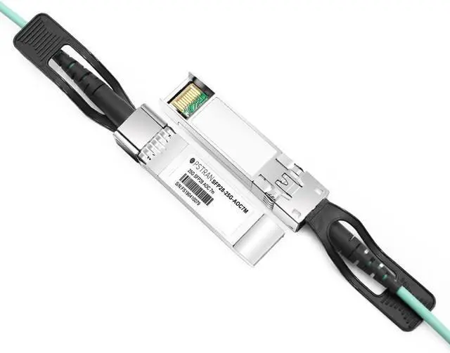 Alt view image 3 of 5 - 7m (23ft) 25G SFP28 to SFP28 Active Optical Cable Compatible with Arista Networks AOC-S-S-25G-7M
