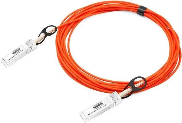 Alt view image 2 of 5 - 10G SFP+ to SFP+ Active Optical Cable Compatible with Arista Networks AOC-S-S-10G-20M 20m (66ft)