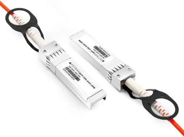 Alt view image 3 of 5 - 10G SFP+ to SFP+ Active Optical Cable Compatible with Arista Networks AOC-S-S-10G-20M 20m (66ft)
