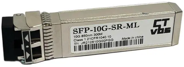 Alt view image 2 of 5 - 10G SFP for MCX311A-XCAT Ethernet Adapter SFP-10G-SR LC Connector Multimode 850nm Fiber Optic Transceiver
