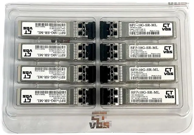 Alt view image 4 of 5 - 10G SFP for MCX311A-XCAT Ethernet Adapter SFP-10G-SR LC Connector Multimode 850nm Fiber Optic Transceiver