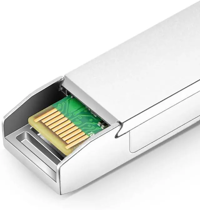 Alt view image 3 of 4 - 10G SFP+ SR Optical Transceiver Module, SFP-10G-SR Duplex LC MMF Optical Module, Multimode SFP Module, 850nm 300m, 2 Pack