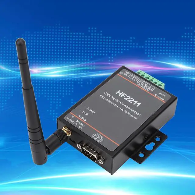 Alt view image 3 of 7 - HF-2211 Serial Port Server, Serial to Ethernet Converter, Serial Server Converter Module for Network Commicatio