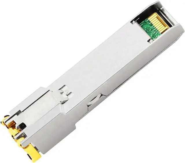 Alt view image 4 of 7 - iszo Gigabit Copper SFP Port Module,1.25G SFP to Ethernet RJ45, 10/100/1000Mbps, DDM, Compatible with Cisco, MikroTik, TPLINK, ubiquiti, unifi, QNAP, 100m,Optical transceiver Module(10pcs)