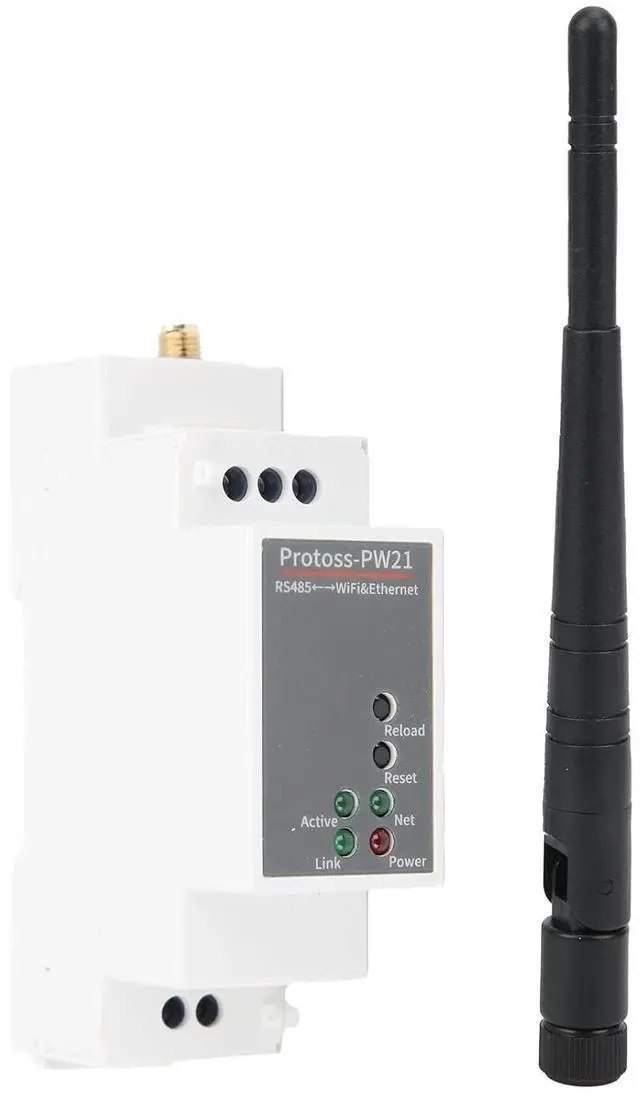 Alt view image 4 of 7 - RS485 to Wi Fi Ethernet Converter, High Speed Data Transmission, TLS AES DES3 Encryption, Wide Voltage Range, for Industrial Automation Systems