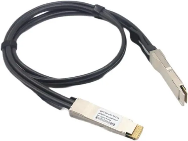 Main image of 400G QSFP-DD to QSFP-DD Passive widely Compatible Switch DAC Copper core high-Speed Cable (Size : 2M)
