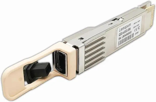Alt view image 5 of 6 - QDD-400G-SR8 400Gb Multimode QSFP-DD 400GBASE-SR8 PAM4 850nm 100m DOM MPO-16/APC MMF Optical Transceiver Module,Support 2 x 200G-SR4 and 8 x 50G-SR