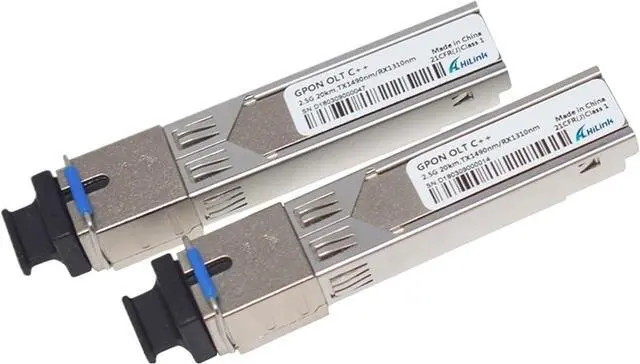 Alt view image 3 of 6 - SFP 2.5G 20km TX 1490nm 2.488Gbps RX 1310nm 1.244Gbps SC/UPC(5 pcs)