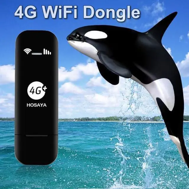 Alt view image 2 of 6 - Portable WiFi 4G sim Card Modem 10 WiFi Users 4G LTE Router with SIM Card Slot High Speed Portable Travel Hotspot Mini Router USB Modem Nano sim Compact Design 88mmx28mmx9mm