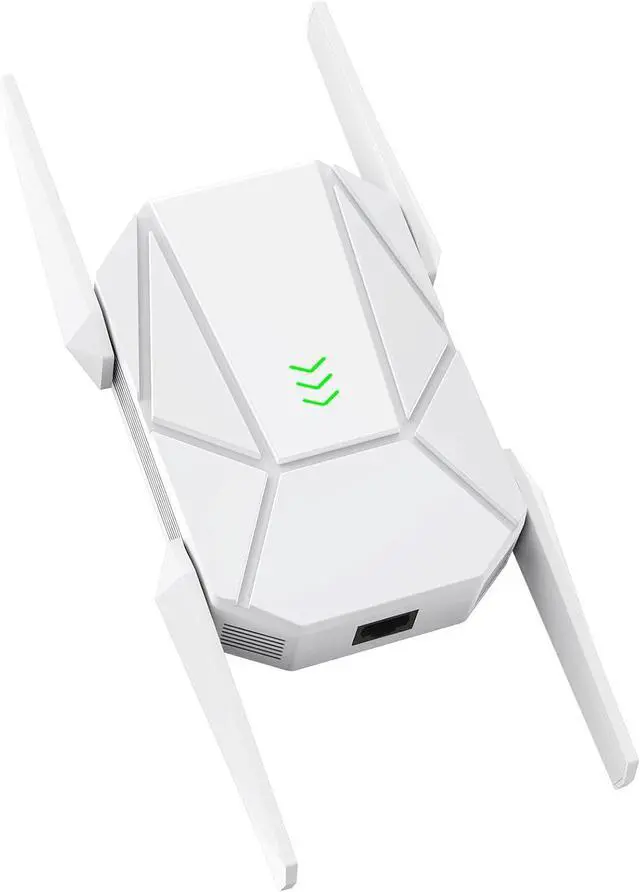 Main image of 2025 AX1800 WiFi 6 Extender Signal Booster - Dual Band 2.4G/600Mbps & 5.8G/1200Mbps, WiFi Extender with Gigabit Port, 802.11AX Tech, 12999 Sq.Ft Long Range WiFi Repeater, Connects 100+ Devices