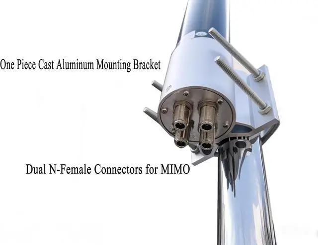 Alt view image 7 of 7 - Omni Directional 4x4 MIMO Antenna 5G for t-Mobile, 4G/ LTE/ 5G Cellular Antenna for Router & Gateways, Verizon, AT&T Home Internet, with 2 Dual 10 Meter Cable SMA