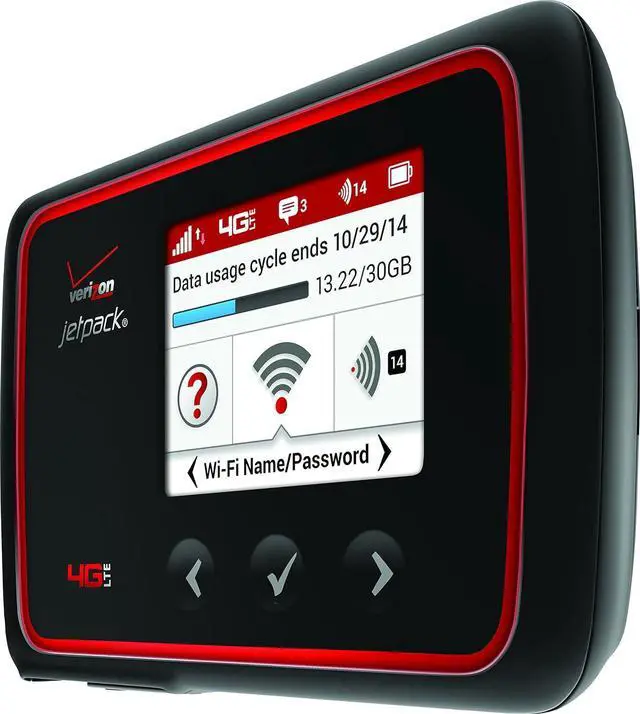 Alt view image 3 of 3 - Verizon MiFi 6620L Jetpack 4G LTE Mobile Hotspot (Verizon Wireless)
