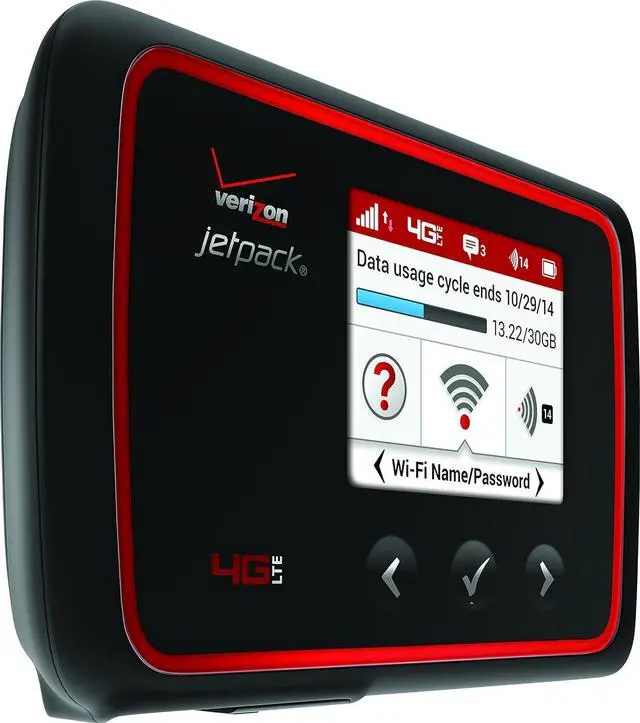 Alt view image 2 of 3 - Verizon MiFi 6620L Jetpack 4G LTE Mobile Hotspot (Verizon Wireless)
