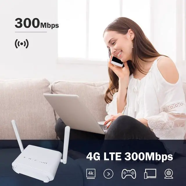 Alt view image 4 of 7 - Metaspot TR200 Wireless Mobile WiFi Hotspot Router, 300Mbps High-Speed Internet Access, with a Card/Without a Card/Wired Connection/Three Ways to Connect to The Internet,with US 100GB Data.