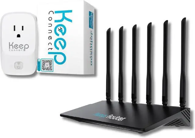 Main image of Uptime Essentials  Self-Healing Always Router + Smart Wi-Fi Reset Device Combo