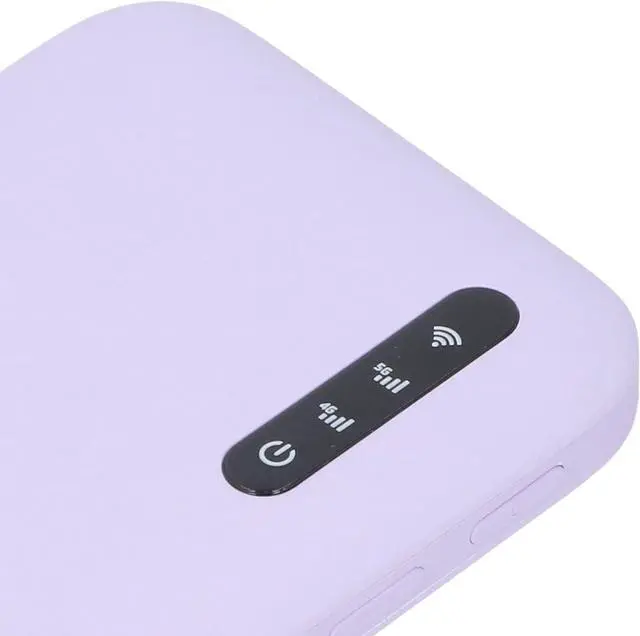 Alt view image 7 of 7 - 5G Mobile Hotspot, WiFi6 Travel High Speed WiFi Hotspot Router with Nano SIM Card Slot Support 16 Devices 6100mAh Battery, Portable WiFi Hotspot Device with 5G Antenna