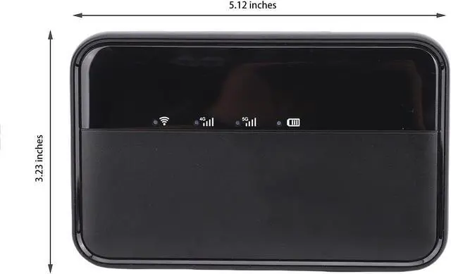 Alt view image 5 of 7 - Yoidesu 5G Mobile Hotspot, 900Mbps 10000mAh Portable WiFi with 16 Device Connectivity for Travel Streaming and Business Use