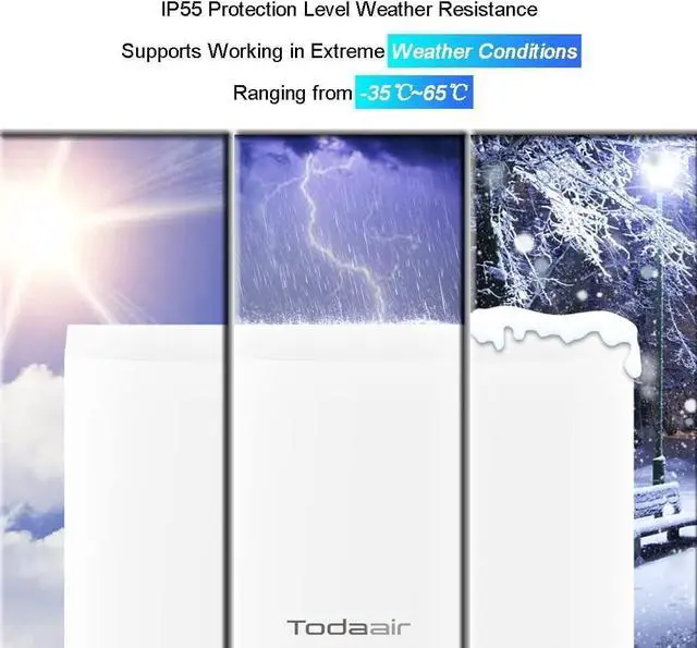 Alt view image 3 of 7 - Weatherproof Outdoor PoE Switch4 x Gigabit PoE30W PortsUplink + SFPUmanagedFanlessEthernetPoE Auto RecoveryPlug and PlayBT60W or DC87W Input