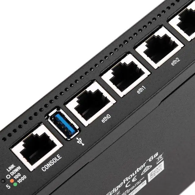 Alt view image 4 of 7 - Ubiquiti ER-6P Router